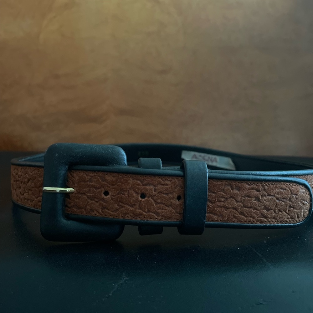 Asena Brown Leather Belt